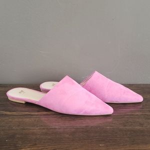 H&M Hot Pink Mules